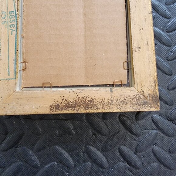 Winter Ski Scene Enamel on Copper Artwork By Jean Lucey, Framed & Signed, 7"x6" - Picture 14 of 16